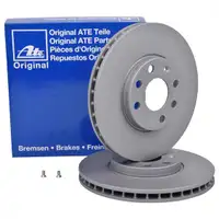 ATE 24.0124-0152.1 Bremsscheiben 2 Stück OPEL