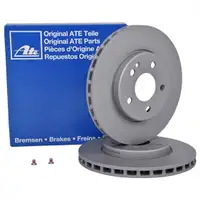 ATE 24.0125-0167.1 Bremsscheiben 2 Stück MERCEDES-BENZ