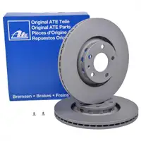ATE 24.0125-0137.1 Bremsscheiben 2 Stück AUDI