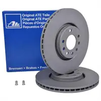 ATE 24.0125-0142.1 Bremsscheiben 2 Stück OPEL