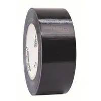 PETEC 87350 UNI-GEWEBEBAND, SCHWARZ, 50 M