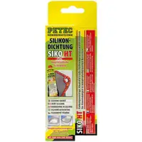 PETEC 97880 HOCHTEMPERATURSILIKON 70 ML ROT SB-KARTE