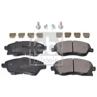 FEBI BILSTEIN 16748 Bremsbelagsatz für OPEL