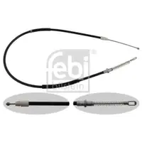 FEBI BILSTEIN 37273 Handbremsseil für VW, MERCEDES-BENZ