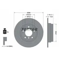 TEXTAR 92076603 Bremsscheiben 2 Stück BMW