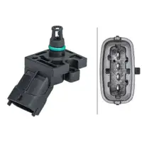 HELLA 6PP 009 403-131 Sensor, Ladedruck für VOLVO