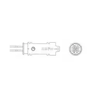 NTK 5662 Lambdasonde OZA660-EE5 für BMW