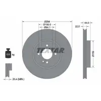 TEXTAR 92183503 Bremsscheiben 2 Stück MINI