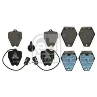 FEBI BILSTEIN 16762 Bremsbelagsatz für AUDI