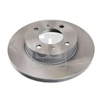 FEBI BILSTEIN 108649 Bremsscheiben 2 Stück vorn für PROTON