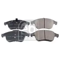 FEBI BILSTEIN 16770 Bremsbelagsatz für RENAULT