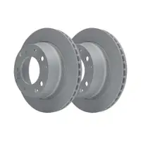 ATE 24.0124-0190.1 Bremsscheiben 2 Stück PORSCHE