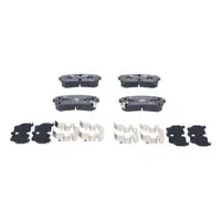 ATE Bremsenset Bremsscheiben Ø284 voll Bremsbeläge hinten Hyundai KIA