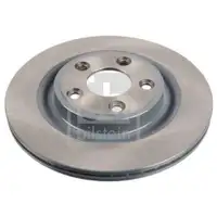 FEBI BILSTEIN 108660 Bremsscheiben 2 Stück hinten für JAGUAR