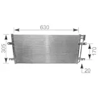 Kondensator Klimaanlage Mahle AC 231 000S Behr für Audi für VW für Cupra