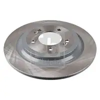 FEBI BILSTEIN 108637 Bremsscheiben 2 Stück hinten für HYUNDAI