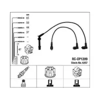 NGK 6257 Zündleitungssatz RC-OP1209 für OPEL