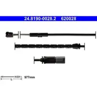ATE Bremsbeläge hinten + Warnkontakt BMW X5 X6