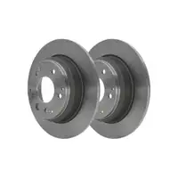 ATE 24.0109-0132.1 Bremsscheiben 2 Stück HONDA