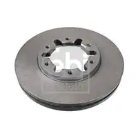 FEBI BILSTEIN 108624 Bremsscheiben 2 Stück vorn für NISSAN