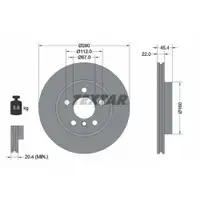 TEXTAR 92279203 Bremsscheiben 2 Stück vorne MINI