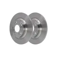 ATE 24.0112-0707.1 Bremsscheiben 2 Stück für HONDA