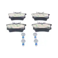 ATE Bremsenset Bremsscheiben Ø253 voll Bremsbeläge hinten Seat Skoda VW