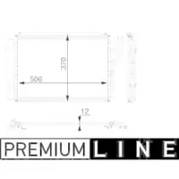 Kondensator Klimaanlage Mahle AC 58 000P Behr *** Premium Line *** für Hyundai