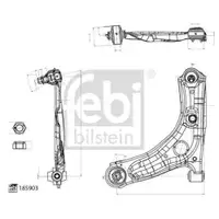 FEBI BILSTEIN 185903 Querlenker