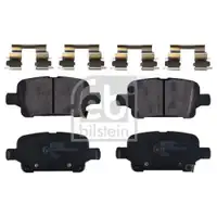 FEBI BILSTEIN 171397 Bremsbelagsatz für OPEL