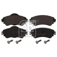 FEBI BILSTEIN 16866 Bremsbelagsatz für CITROËN