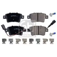 FEBI BILSTEIN 16898 Bremsbelagsatz für FIAT, ABARTH