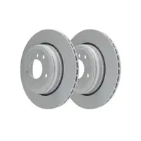 Original ATE Set Scheiben Ø310 vorn Ø320 hinten belüftet Bremsbeläge WK BMW 5er