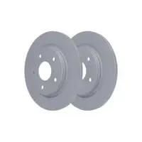 ATE 24.0112-0199.1 Bremsscheiben 2 Stück hinten FIAT