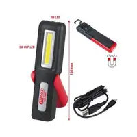 KS TOOLS 150.4495 Mobile Werkstatt-Handlampe, knickbar, 3 Watt COB L