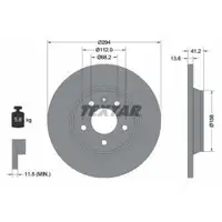 TEXTAR 92098103 Bremsscheiben 2 Stück VW