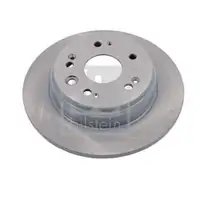 FEBI BILSTEIN Bremsscheiben 2 Stück hinten z. Bsp. für HONDA