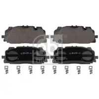 FEBI BILSTEIN 171413 Bremsbelagsatz für AUDI, VW
