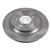 FEBI BILSTEIN 108674 Bremsscheiben 2 Stück hinten für HYUNDAI