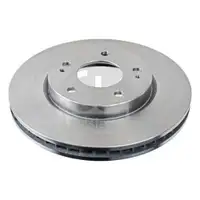 FEBI BILSTEIN Bremsscheiben 2 Stück vorn z. Bsp. für MITSUBISHI