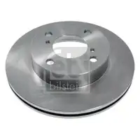 FEBI BILSTEIN Bremsscheiben 2 Stück vorn z. Bsp. für NISSAN