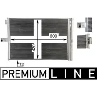 MAHLE AC 68 000P A/C-Kondensator
