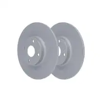 Original ATE 24.0110-0407.1 Bremsscheiben 2 Stück hinten für MAZDA