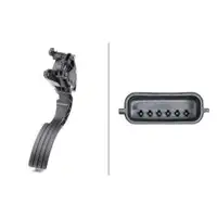 HELLA 6PV 009 978-731 Sensor, Fahrpedalstellung