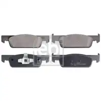 FEBI BILSTEIN 16965 Bremsbelagsatz für SMART, DACIA, RENAULT