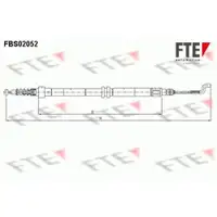 Seilzug Feststellbremse Fte 9250055 für VW Hinten