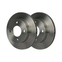 ATE 24.0115-0106.1 Bremsscheiben 2 Stück NISSAN