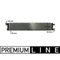 Niedertemperaturkühler Ladeluftkühler Mahle CIR 12 000P für Audi für VW Mitte