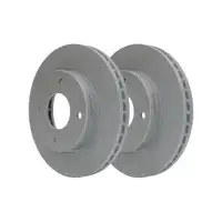 ATE 24.0126-0175.1 Bremsscheiben 2 Stück für NISSAN