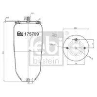 FEBI BILSTEIN 175709 Luftfederbalg